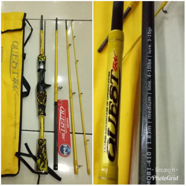 Joran BC MAGURO QUEST TRV MQB1-410 | Travel Rod | Batcasting | Fuji