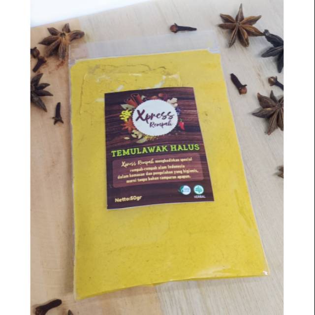 

Temulawak Halus / Rempah Herbal / JSR / Premium Quality / 50 gram