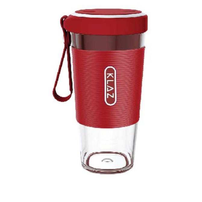 Klaz Blender Portable 50W 1700Rpm Merah Alat Juicer Portable Aksesoris Kualitascahaya