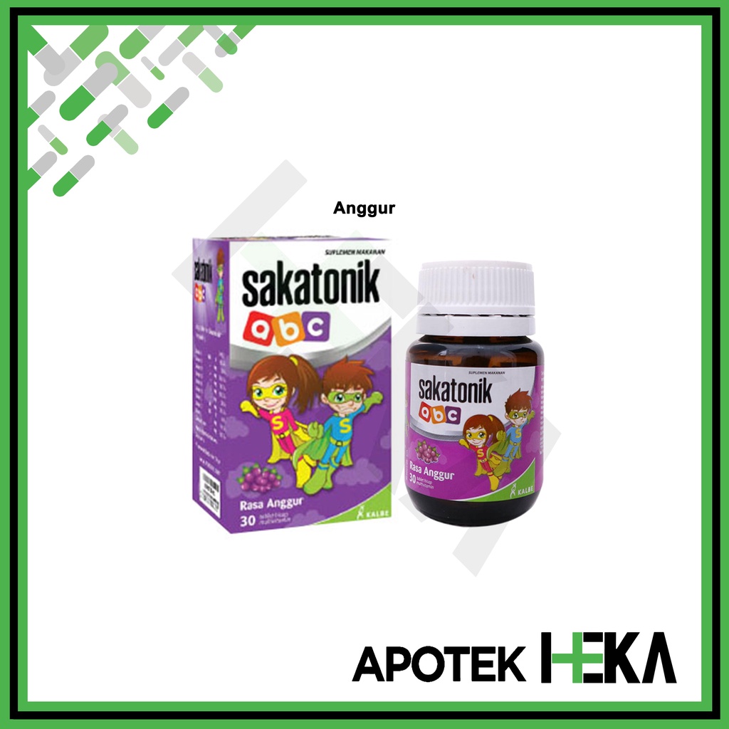 Sakatonik ABC Vitamin Anak Botol isi 30 Tablet (SEMARANG)