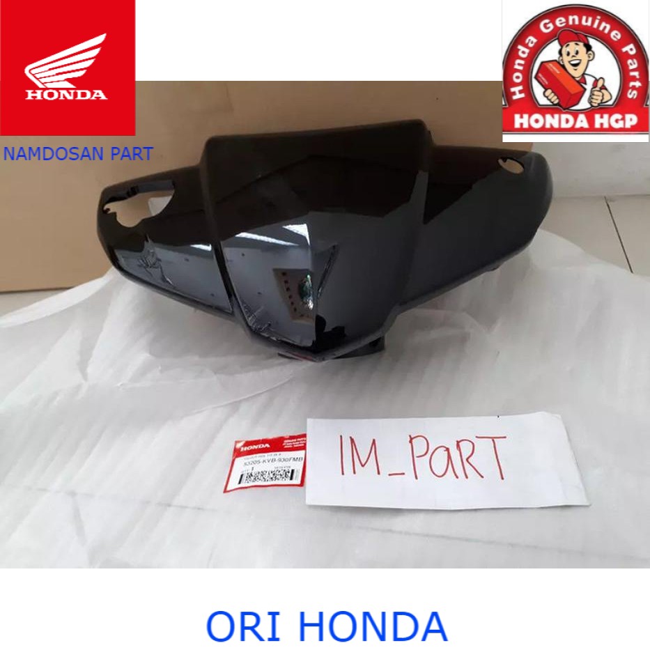 Ahm Batok Depan Vario 110 Cw Karbu Hitam 53205-KVB-930FMB ori