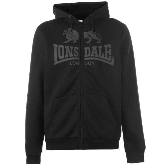 lonsdale zip hoodie