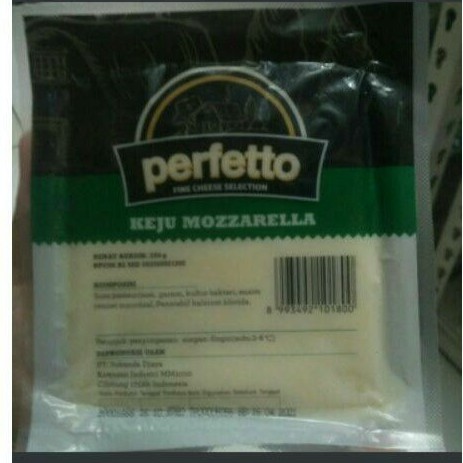 

keju mozarella perfetto 250 gram