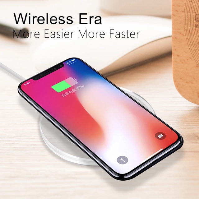 Fast Wireless Charger for Samsung Galaxy S7 S8 Note8 S6 S6 Edge for iPhone 8 iPhone 8 plus iPhone X