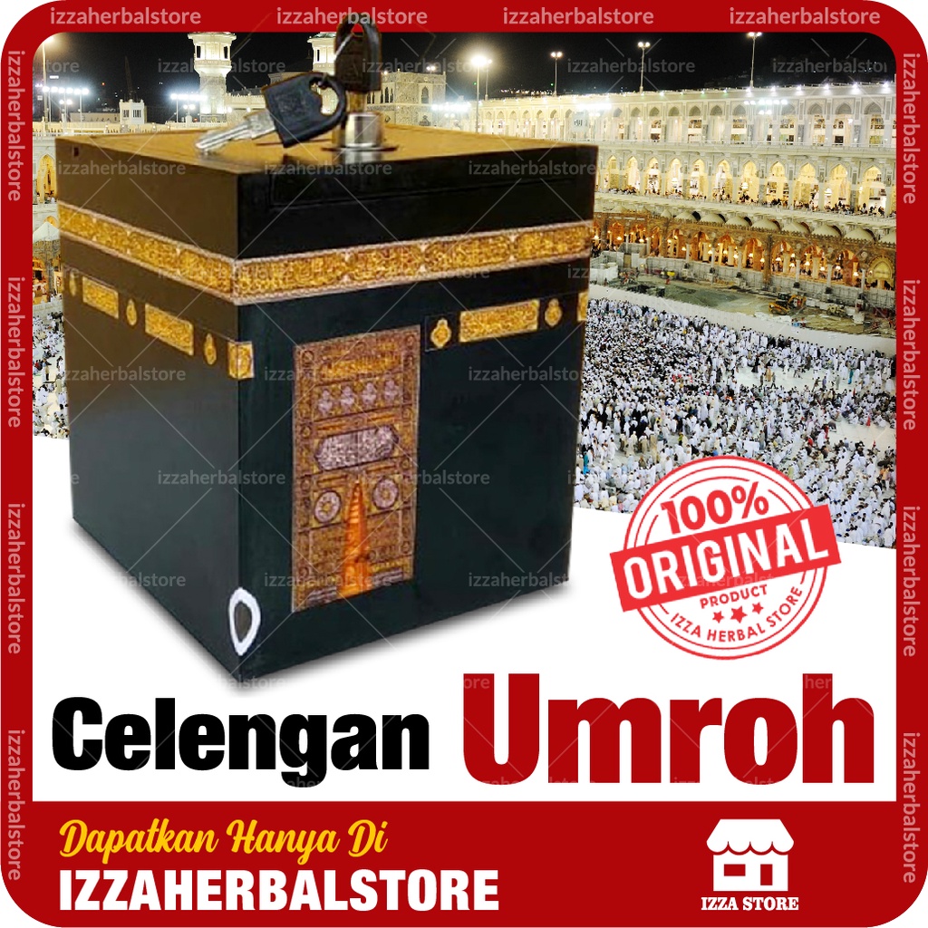 Tabungan Celengan Kakbah Solusi Tabungan Umroh Dan Haji Dilengkapi 2 Kunci Miniatur Kabah Bagus