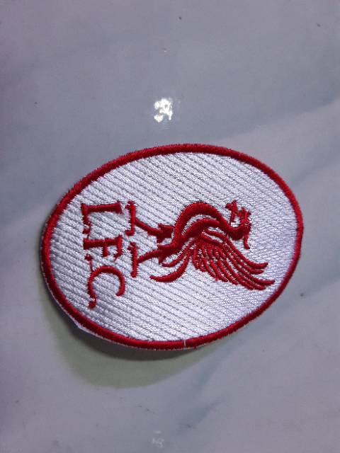 emblem patch bordir liverpool