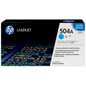 TONER HP 504A CYAN ORIGINAL