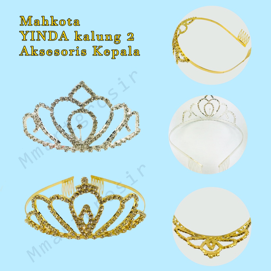 Mahkota / YINDA kalung 2 / AKsesoris Kepala