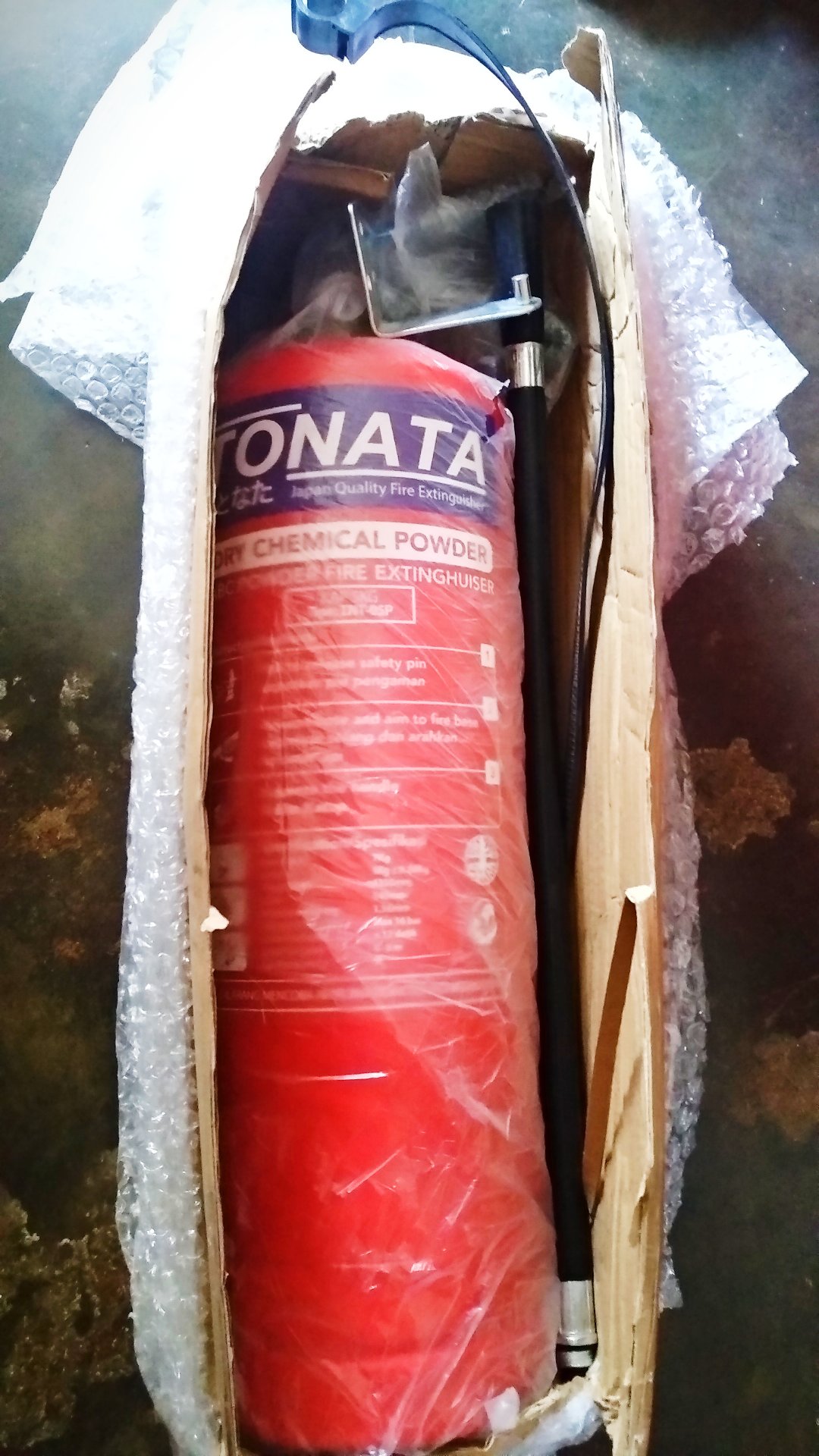 Apar 5kg Bubuk Abc Powder Tonata / Set Komplit