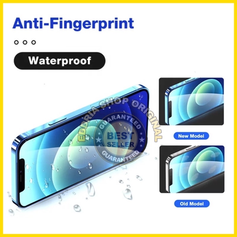 TEMPERED / TEMPEL GLAS ANTI GORES IP 11 PRO FULLSET BLACK
