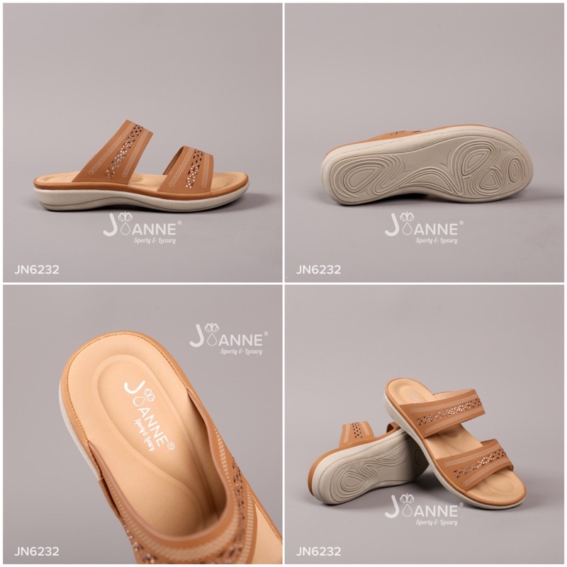 RESTOCK! [ORIGINAL] JOANNE Wedges Sandal Shoes Sepatu Wanita #JN6232