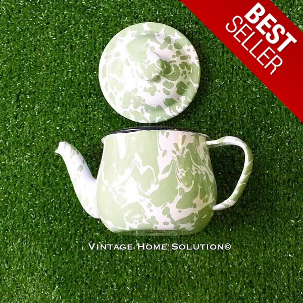 Teko Ceret poci jadul army vintage / teko unik cebol - food grade