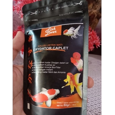 Oxydator Caplet Tablet Peningkat Oksigen Solusi Mati listrik