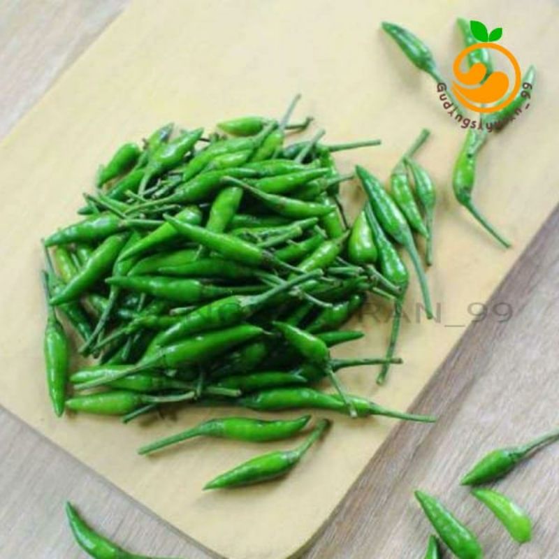 

Cabe rawit hijau 250 gram