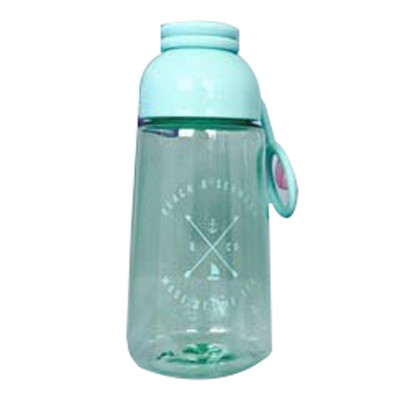 Botol Minum Plastik Lucu - Blue