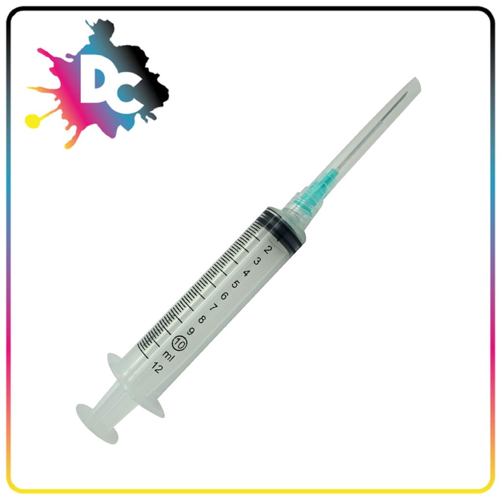 suntikan / spuit / syringe 5ml , 10ml untuk refill / isi ulang tinta printer