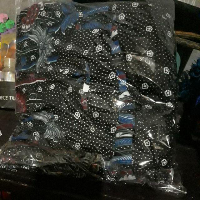 Batik Couple Keluarga Sania Ruffle Ori Ndoro Jowi Dnt