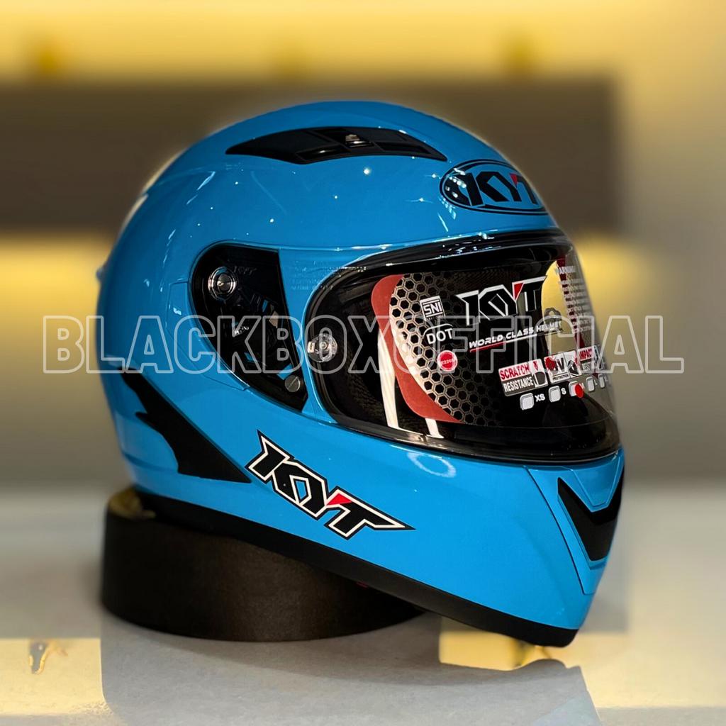 KYT Falcon FR Solid Sky Blue/Full Face/Helm KYT