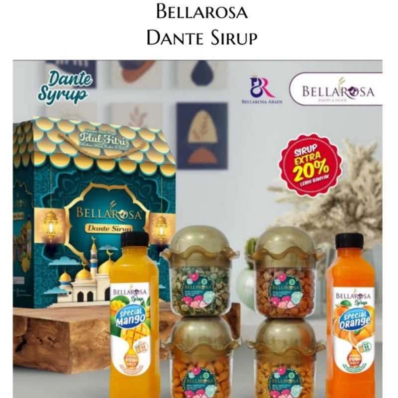 BELLAROSA DANTE SIRUP | DANTE SERIES | PAKET SIRUP UNTA | PAKET SIRUP TAKBIRAN | PAKET SIRUP | PAKET
