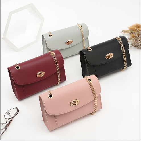 Tas Wanita Selempang / Tas Wanita Import / Tas Wanita Korea / Tas Rantai Kosmetik / Tas Batam