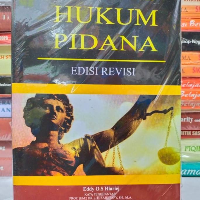 

Buku Prinsip-Prinsip Hukum Pidana Edisi Revisi TERMURAH