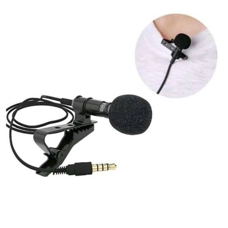 MIC CLIP ON KLIP WARNA WARNI Microphone MINI jack 3.5mm PC Notebook LAPTOP HP SMULE