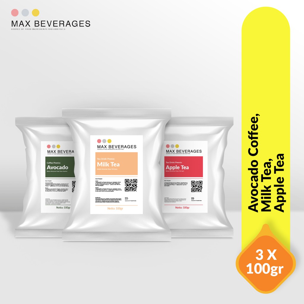 

Paket Bubuk Minuman 9 - Avocado Coffee, Milk Tea, Apple Tea