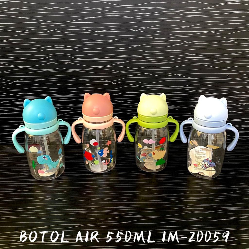 2676 BOTOL MINUM KARAKTER ANAK 550ML - BOTOL MINUM AIR SELIYA BPA FREE