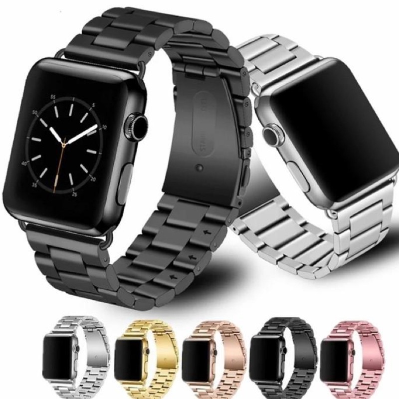 STRAP APPLE WATCH - IWO - HW STAINLESS STEEL 38/40/41 42/44/45 PREMIUM QUALITY