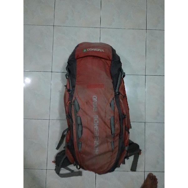 TAS CARIER SECOND BEKAS TAS GUNUNG BEKAS CONSINA TAS GUNUNG CONSINA HORSESHOE BEND 60+10 FREE COVER 