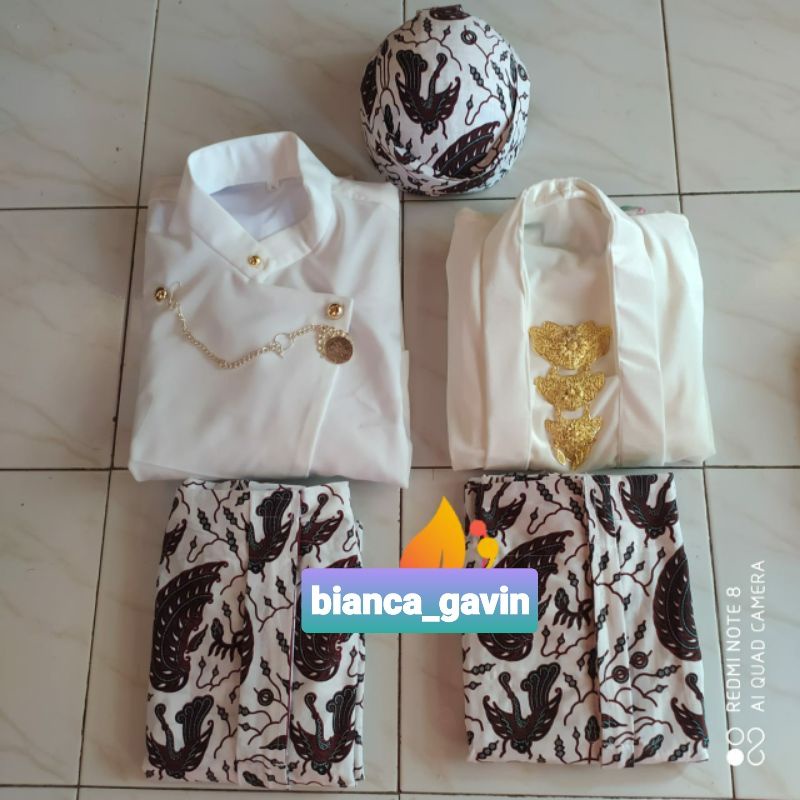 Full Set Baju Prewedding/ Prewed Jawa/ Baju Couple Adat Jawa