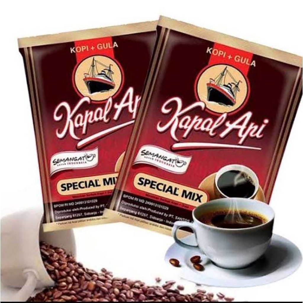 Bisa COD Kopi kapal Api Special Mix 24g Kopi Hitam Kapal Api