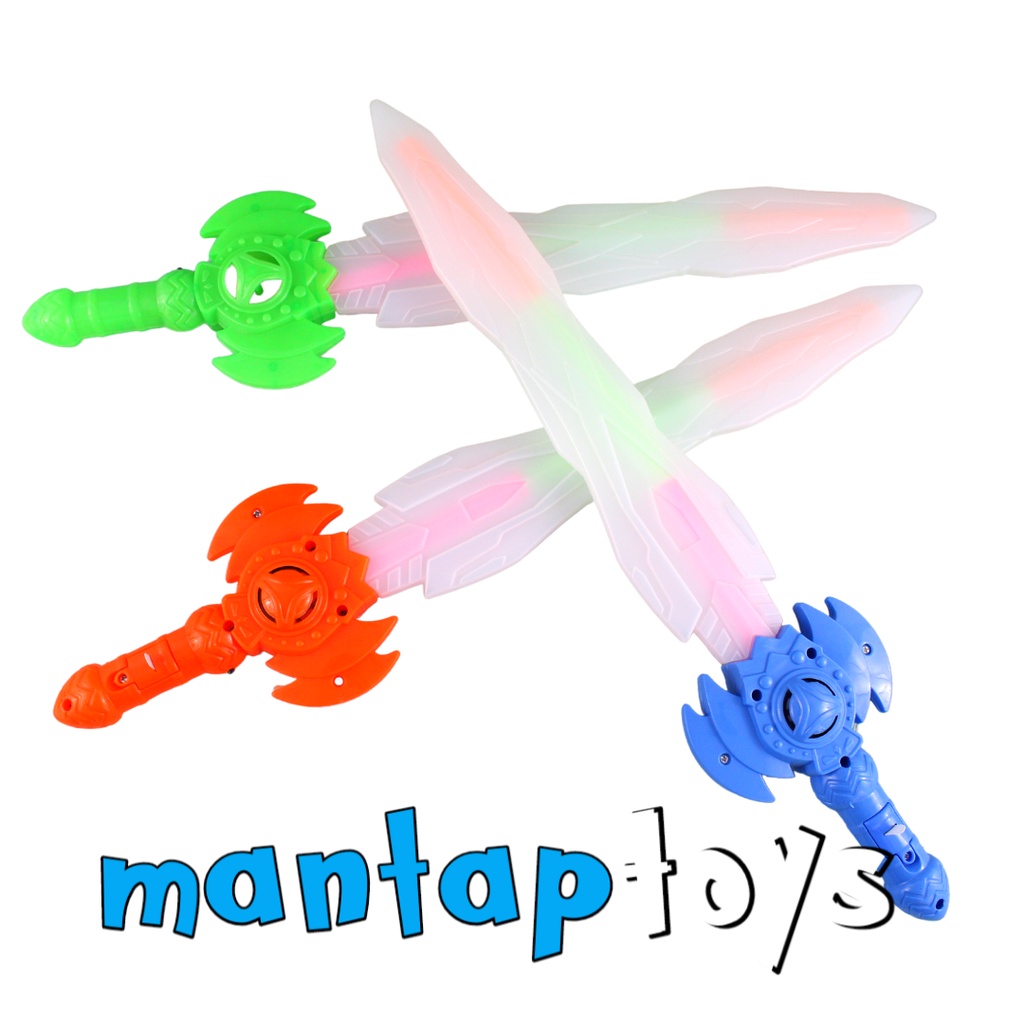 MANTAPTOYS MAINAN ANAK PEDANG MENYALA B570 PEDANG PEDANGAN KERIS MAINAN ANAK LAKI LAKI