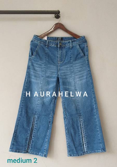 KULOT JEANS JUMBO VJ ORIGINAL BELAH PURING HAURAHELWA muat sampai bb 90kg