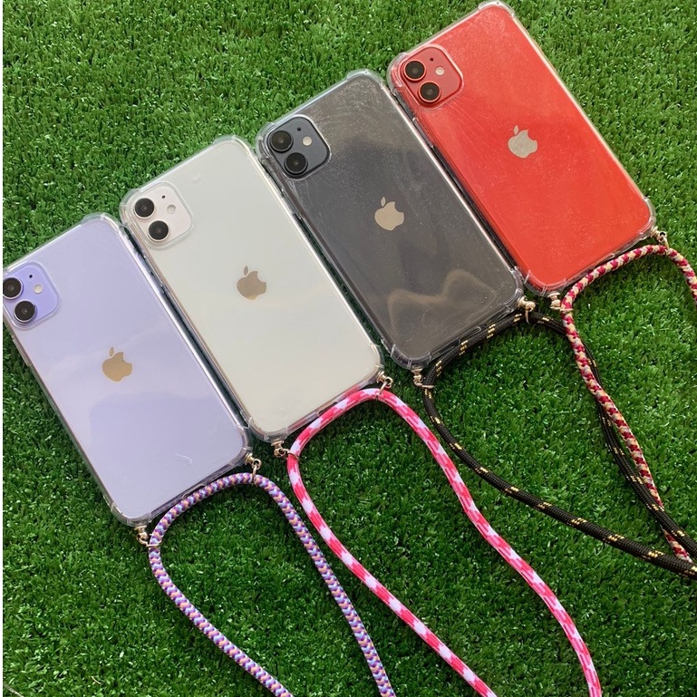 Lanyard sling case vivo Y19 Y30 Y50 Y53 Y91 Y93 Y95 Y91C NON FP Redmi 4A 4X