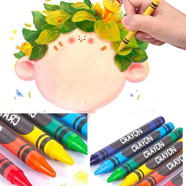 

ifv Crayon set / Crayon Mewarnai 208pcs & 150pcs Warna / Pensil Krayon Warna Alat Menggambar atau Mewarnai oocd125