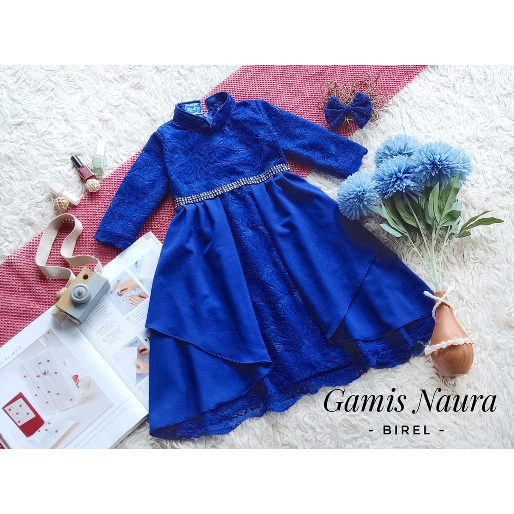 Gamis Naura Anak Unik/Busana Muslim Anak/Gamis Anak