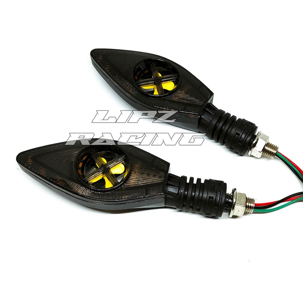 LAMPU SEIN VARIASI NYALA RUNNING + SENJA MODEL PANAH UNIVERSAL VIXION / CBR / CB150R / VARIO 150 LED