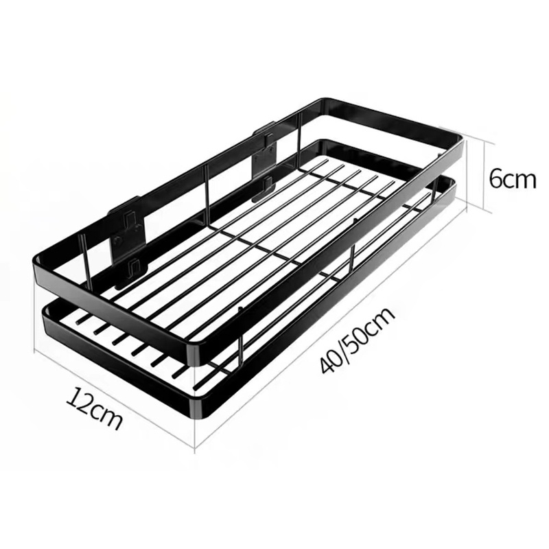 Rak Bumbu Dapur Gantung Rak Dinding Penyimpanan Rak Kamar Mandi Rak Kecap Garam Rak Serbaguna