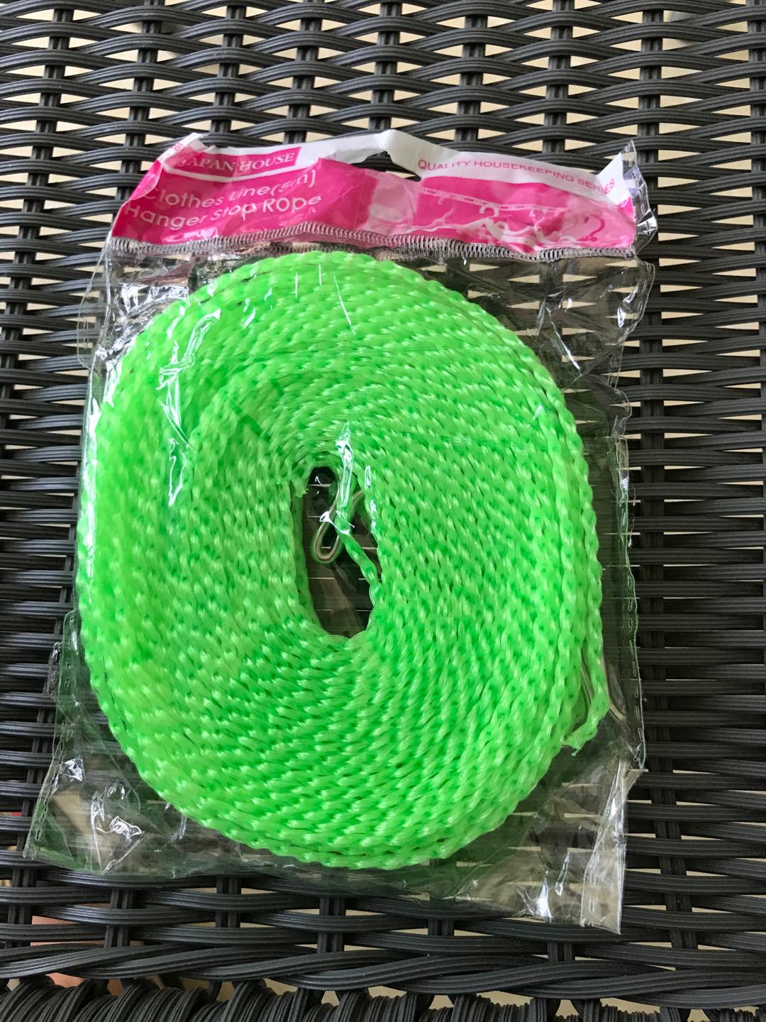 Tali Jemuran 5 M Ada Lubang Gantungan Baju - Super Praktis