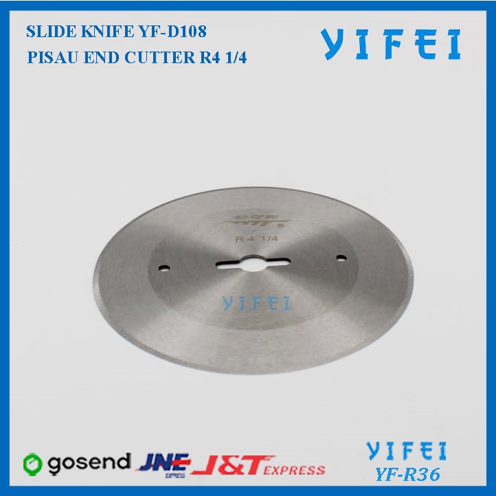 SLIDE KNIFE/BLADE YIFEI YF-R36/PISAU END CUTTER YF-D108/R4 1/4