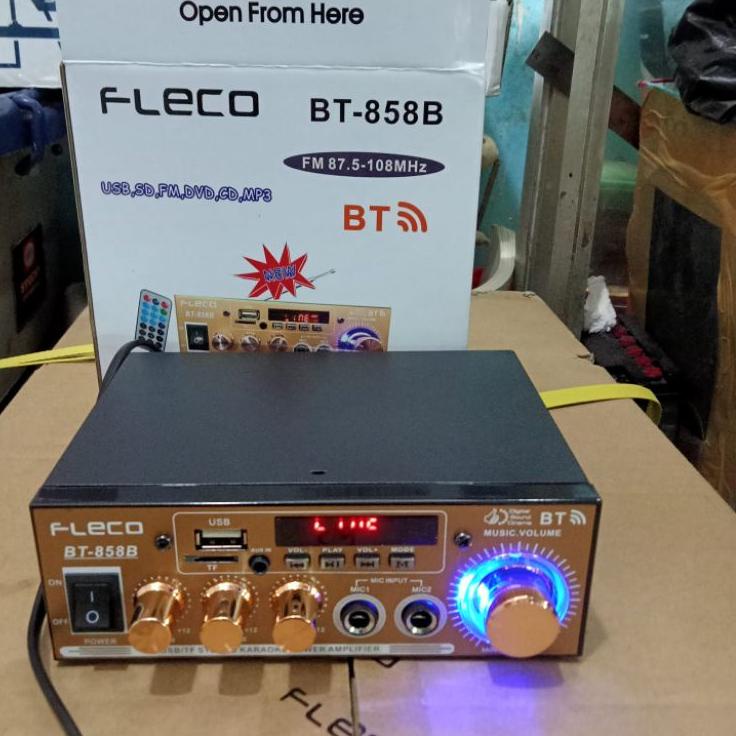 COD ✅fleco f188BT power amplifier digital karaoke 600watt original   Power Amplifier Fleco F-188BT - Ampli Fleco 188BT - Ampli BluetoothDetail produk dari Amplifier FLECO F-188BT Bluetooth Stereo Karaoke + Mp3 player + FM Radio gmc niko jbl polytron simba