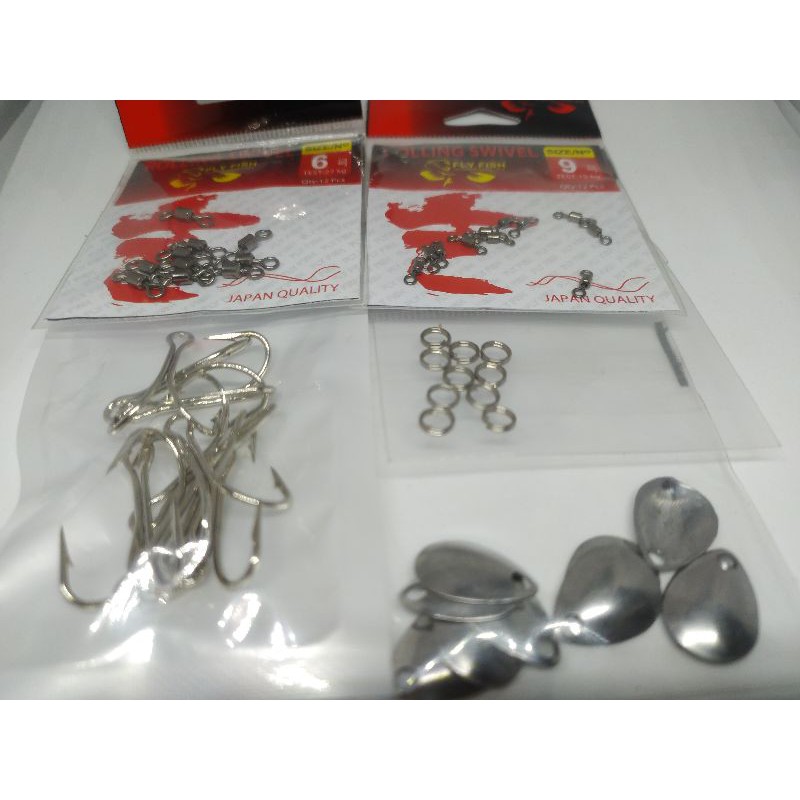 DOUBLE HOOK VMC 9908NI PAKET LENGKAP