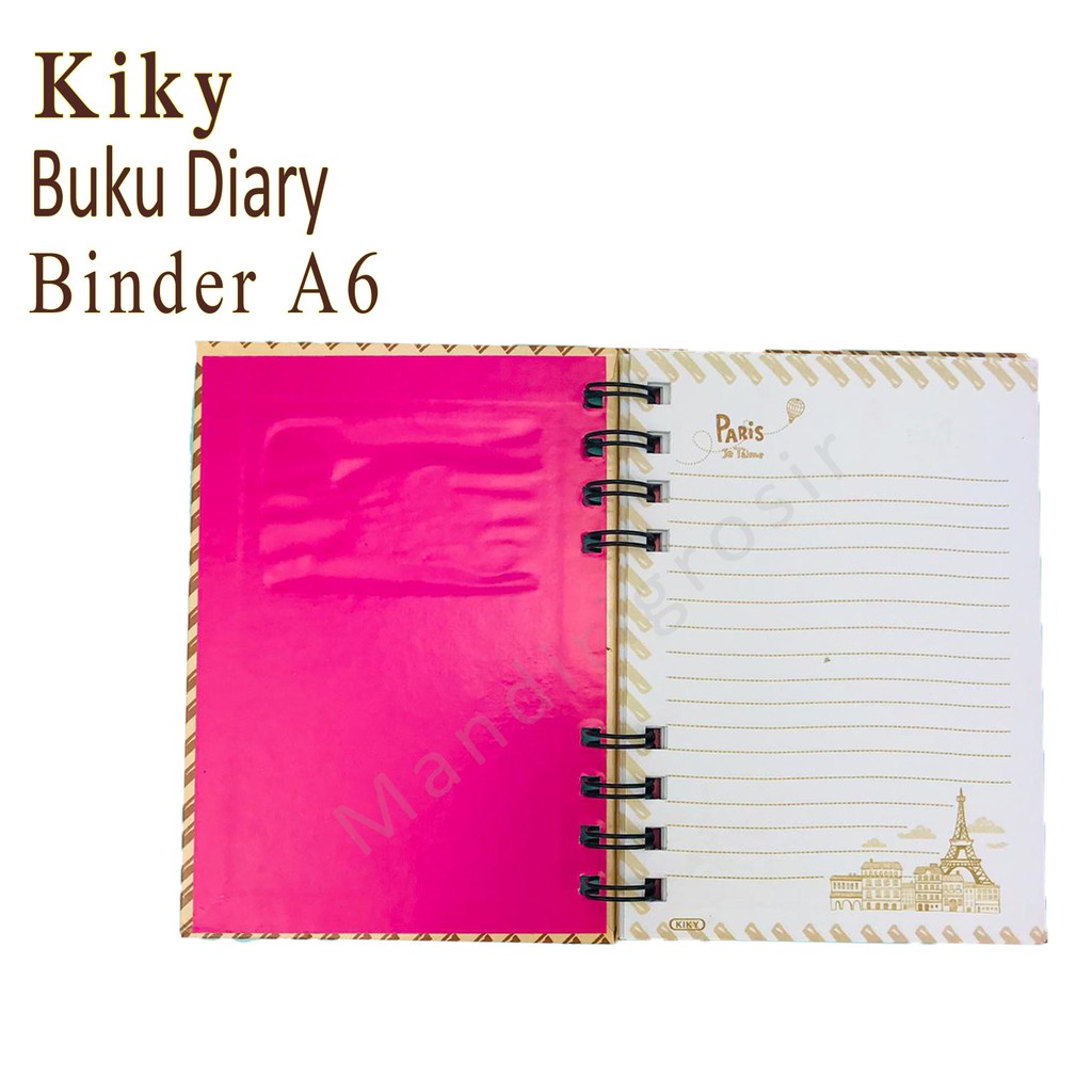 Buku Catatan * Kiky * Buku Dairy * 621560RN-A6