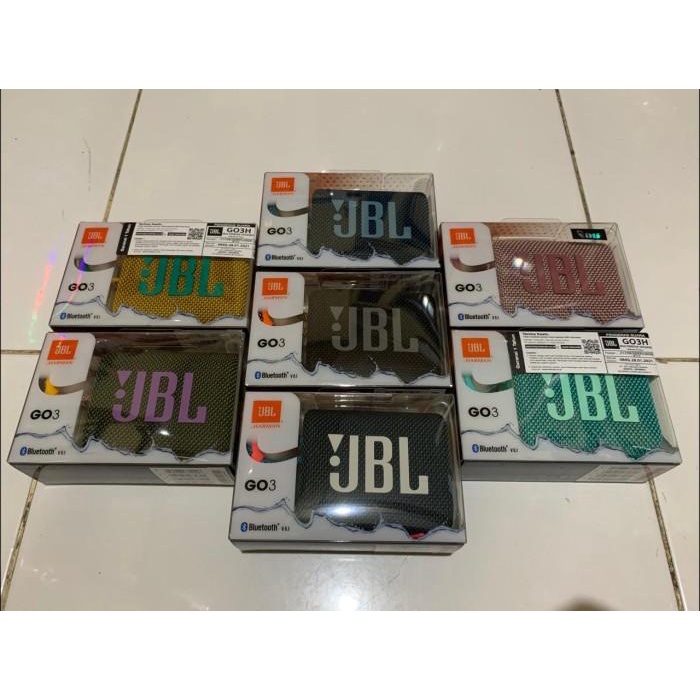 JBL GO 3 Portable Speaker Bluetooth - Garansi RESMI IMS 1 Thn JBL Go3