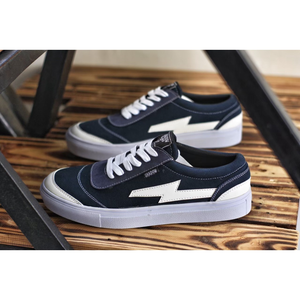 SEPATU SNEAKERS KULIT CASUAL ORIGIN ORIGINAL SHADOW HANDMADE