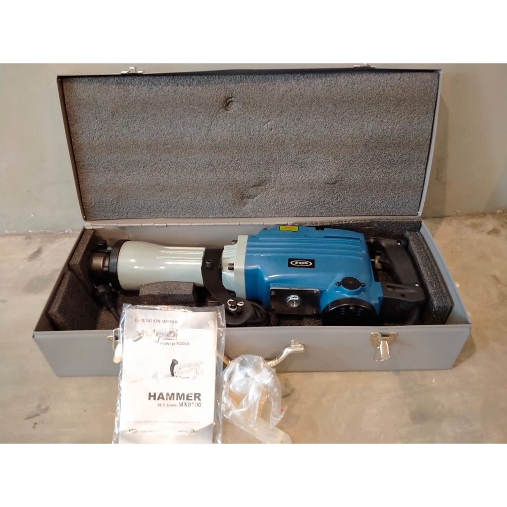 NEW Demolition Hammer Mesin Bor Bobok Tembok Beton Jack Hammer MX8800 MX 8800 Sumo