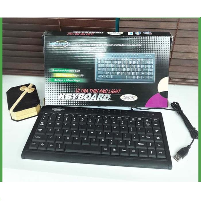 Mediatech Keyboard Ultra Tipis dan Ringan K 008 - 52009