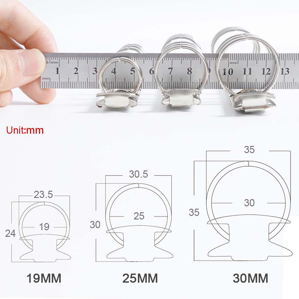 Lanfy Spiral Rings Binder Clip A5 A6 A7 Klip File Folder Notebook Metal File Folder Isi Ulang