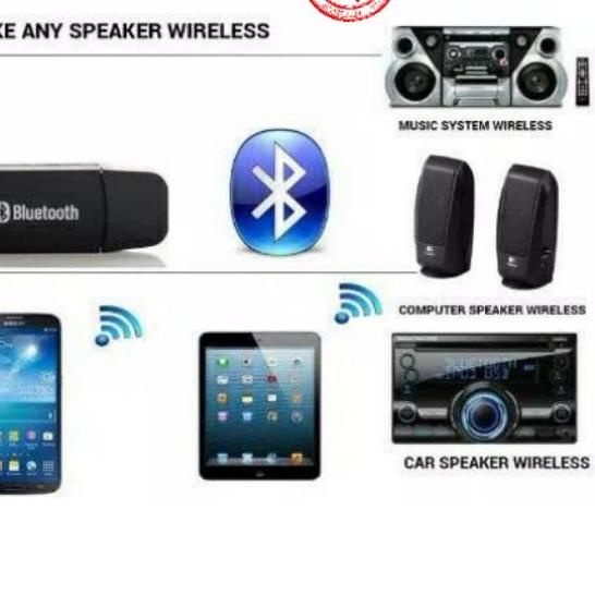 ❉ USB Bluetooth Music Audio Receiver untuk mobil ➹